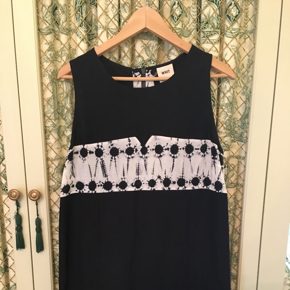 WHiT Summer Linen Sheath Dress (Size M)